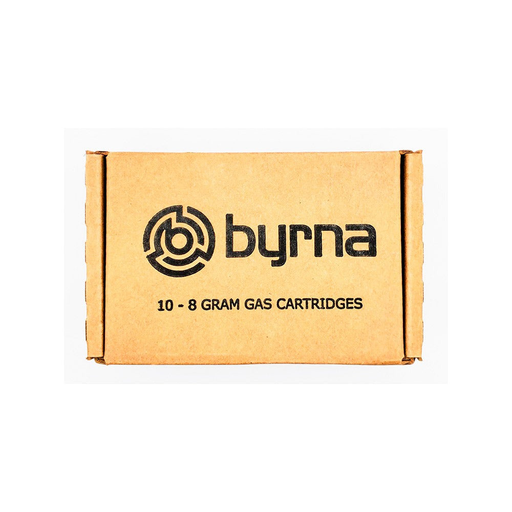 Byrna 10CT 12 Gram CO2 Cartridges + Oiler Cartridge